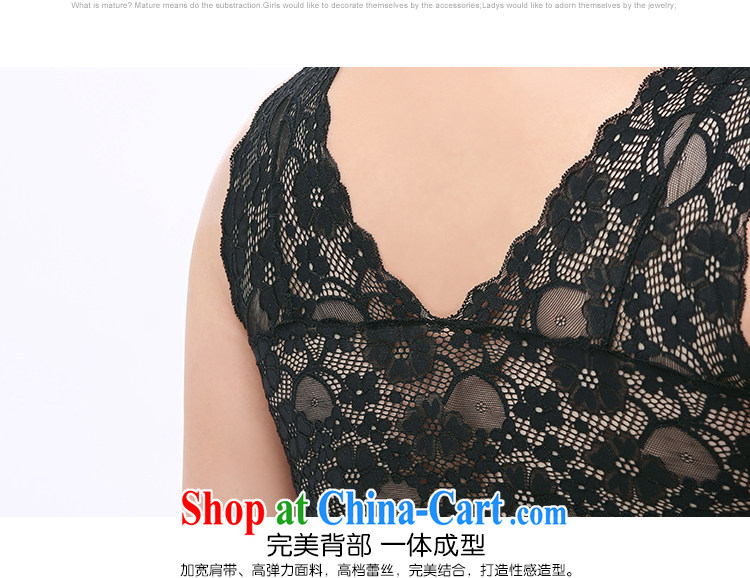 MSSHE XL girls 2015 new summer Deep V collar chest pad bra lace vest 2712 m White 5XL pictures, price, brand platters! Elections are good character, the national distribution, so why buy now enjoy more preferential! Health