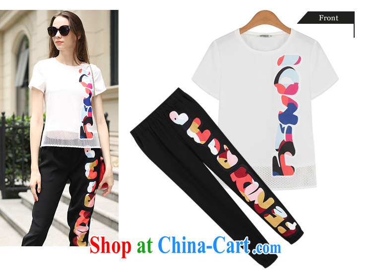 The Qi Qi (SIQIQI) 2015 summer new lace stitching T shirt + pants Two Piece Set with TZ 1047 picture color 3XL pictures, price, brand platters! Elections are good character, the national distribution, so why buy now enjoy more preferential! Health