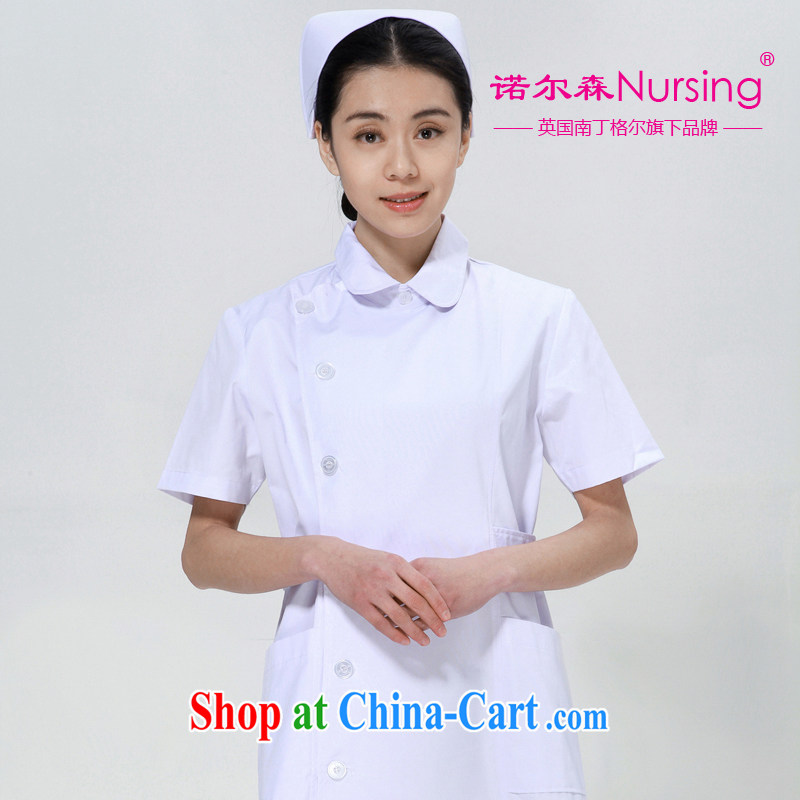 The Nightingale, Knowlson Nursing Service NS - 04 short-sleeved Doctors serving robes clothing female summer white M
