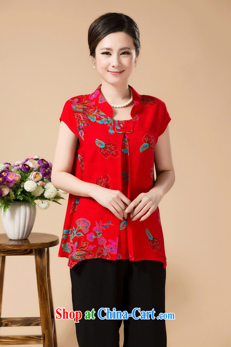 The BAI, new, middle-aged and older women wear summer package the code middle-aged women's mom with sport and leisure short sleeve two piece 4 XL 3 color XXXL pictures, price, brand platters! Elections are good character, the national distribution, so why buy now enjoy more preferential! Health