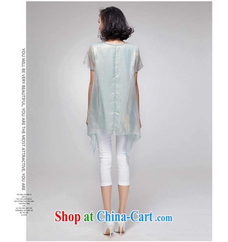 flower girl the Isabel The Code women 2015 summer new Korean short-sleeved shirt women mm thick, long, loose leave two snow woven shirts D 1817 apricot XXL pictures, price, brand platters! Elections are good character, the national distribution, so why buy now enjoy more preferential! Health