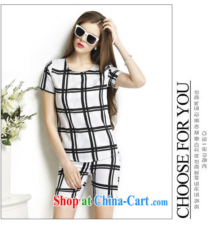 Crystal Bermuda's code female and indeed increase 2015 summer Plaid Shorts Kit mm thick beauty graphics thin Leisure package girls summer black-and-white grid XL pictures, price, brand platters! Elections are good character, the national distribution, so why buy now enjoy more preferential! Health