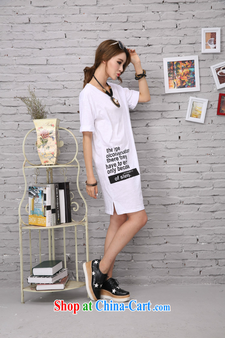 Snow dream 2015 Korean loose cotton female students in long T-shirts, clothing and dress 6067 pink color code pictures, price, brand platters! Elections are good character, the national distribution, so why buy now enjoy more preferential! Health