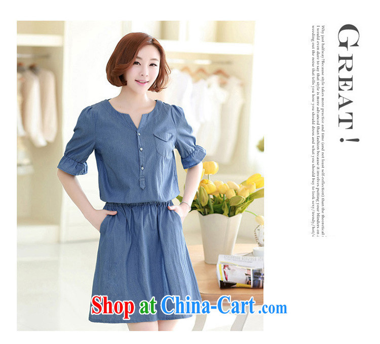 queen sleeper sofa Ngai Sang King, female 2015 summer thick MM and indeed XL denim dress elasticated cuff Korean loose short-sleeve dress 1645 picture color 3XL recommendations 170 - 200 Jack pictures, price, brand platters! Elections are good character, the national distribution, so why buy now enjoy more preferential! Health