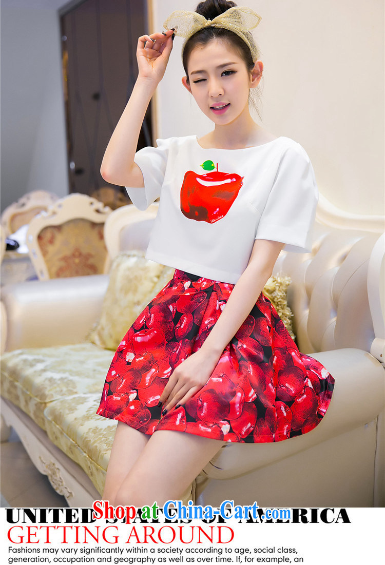 860, Mrs Diana spring and summer new female 2015 Korean version cute College wind pattern short sleeve shirt T Leisure Short skirts South Korea 2 piece set skirt girl picture color S pictures, price, brand platters! Elections are good character, the national distribution, so why buy now enjoy more preferential! Health
