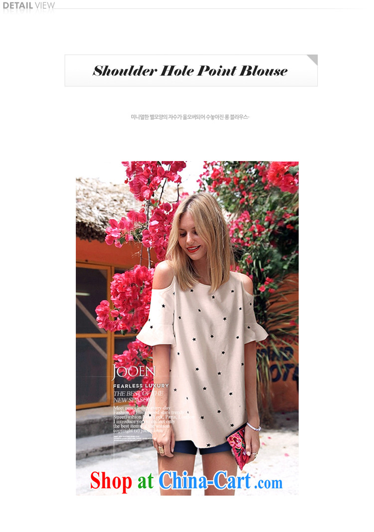 crystal, XL women 2015 Europe and new, your shoulders relaxed stars graphics thin short sleeved shirt T Jack white XXL pictures, price, brand platters! Elections are good character, the national distribution, so why buy now enjoy more preferential! Health