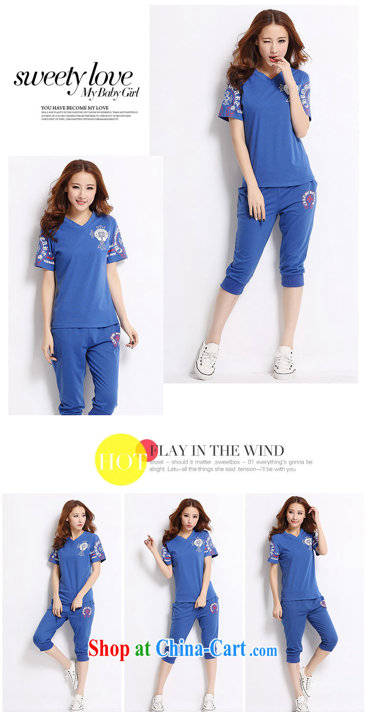 Was the 2015 new summer couples 7, Yi package men and women sport and leisure short-sleeve kit Q 902 blue XXXL pictures, price, brand platters! Elections are good character, the national distribution, so why buy now enjoy more preferential! Health