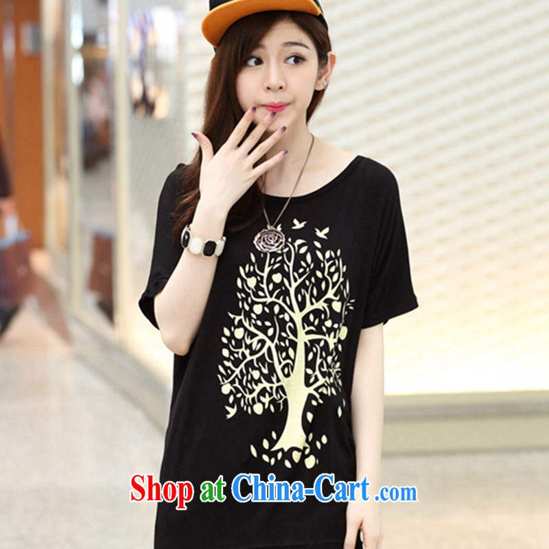 The EITAI code female new summer, is the increased emphasis on MM stylish T shirts black, code, EITAI, online shopping