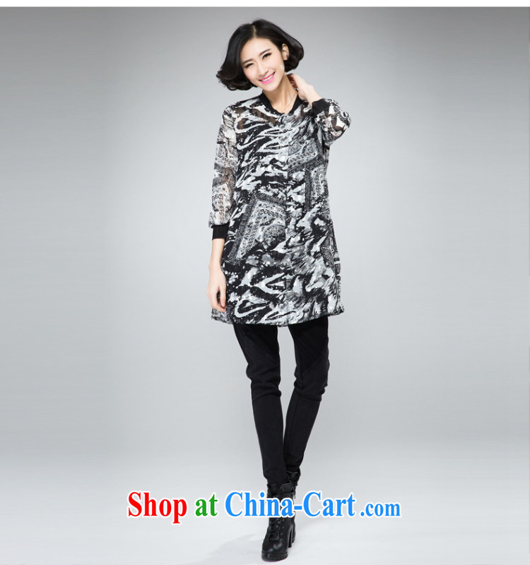 Eternal show the fat XL female snow woven shirts thick sister summer 2015 new thick mm thick, graphics thin, gold, stamp duty on T-shirt shirt jacket black 3 XL pictures, price, brand platters! Elections are good character, the national distribution, so why buy now enjoy more preferential! Health