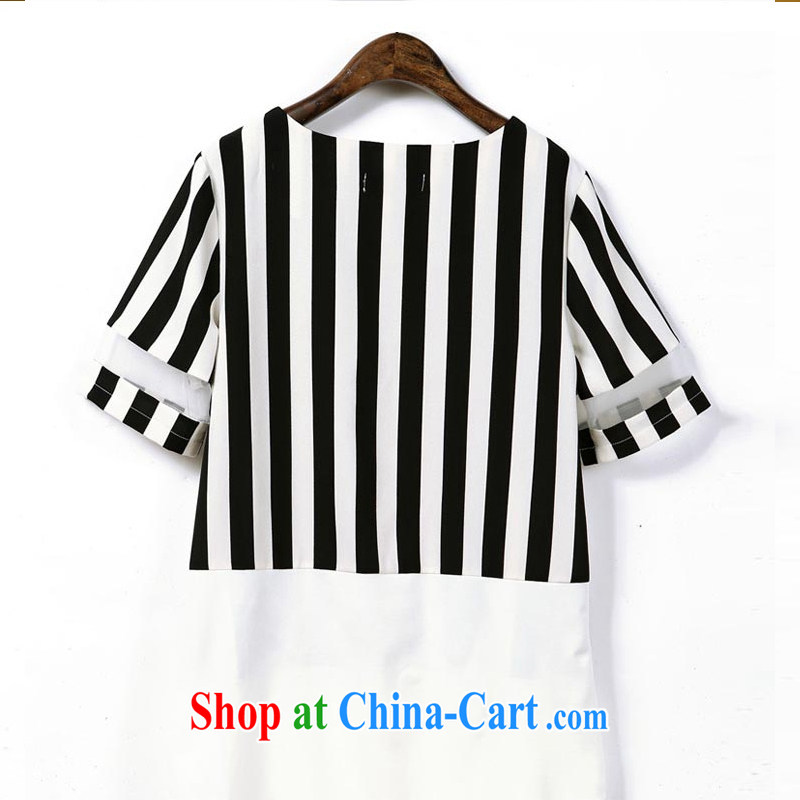 ZZ &FF 2015 Summer in Europe and the new emphasis on the MM is indeed increasing, female T shirts loose T-shirt short-sleeved snow woven shirts picture color XXXXXL, ZZ &FF, shopping on the Internet