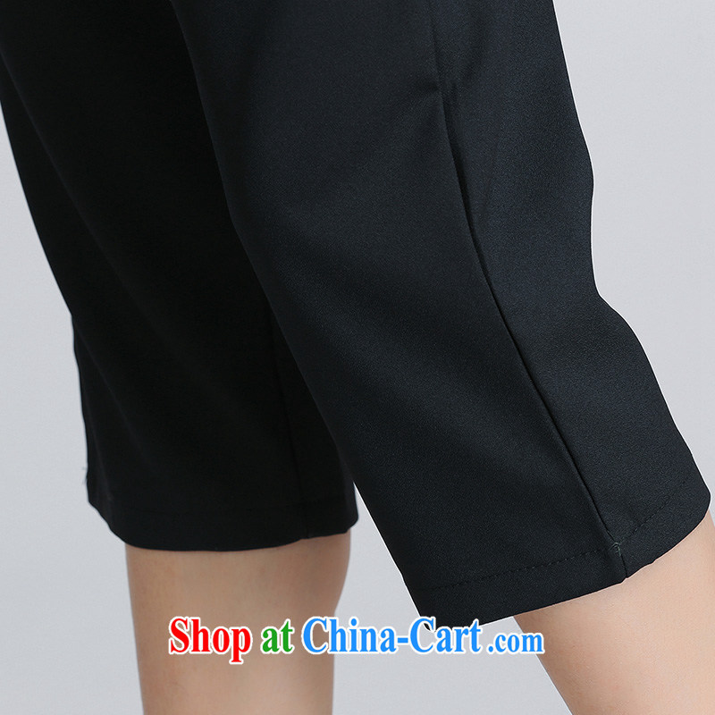 The Gore level for 2015 summer new, larger women is the increased emphasis on her sister loose video thin short-sleeved jacket Kit female black 3 XL, US the quality products, online shopping