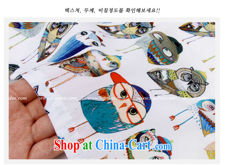 Shih, 2015, in Europe and America, the girl with thick MM cartoon stamp loose T pension cultivating bat T-shirt 9038 white XL pictures, price, brand platters! Elections are good character, the national distribution, so why buy now enjoy more preferential! Health