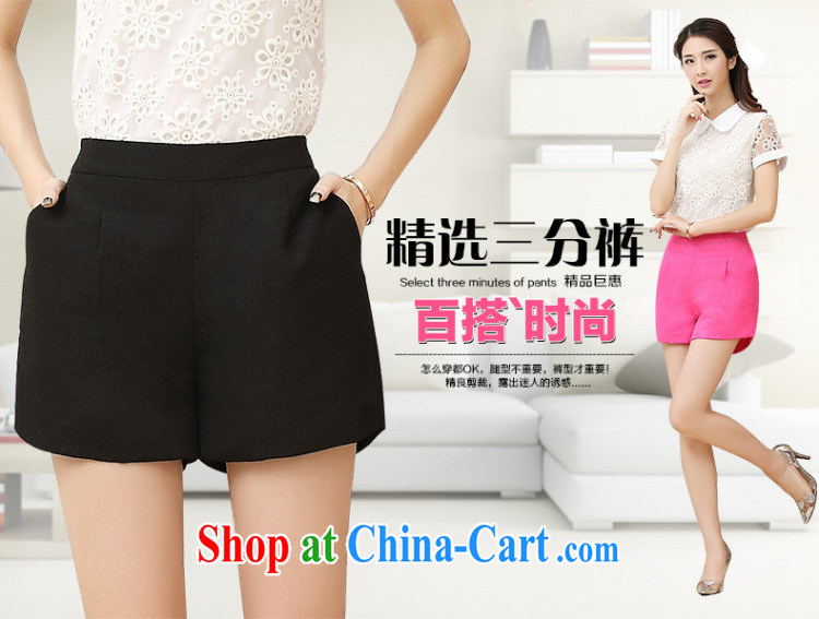 Morning would be 2015 summer Korean version of the new, thick mm stylish lounge stamp shorts 100 on board the code shorts girls and indeed intensify, solid color jacquard 3 pants black 5 XL pictures, price, brand platters! Elections are good character, the national distribution, so why buy now enjoy more preferential! Health