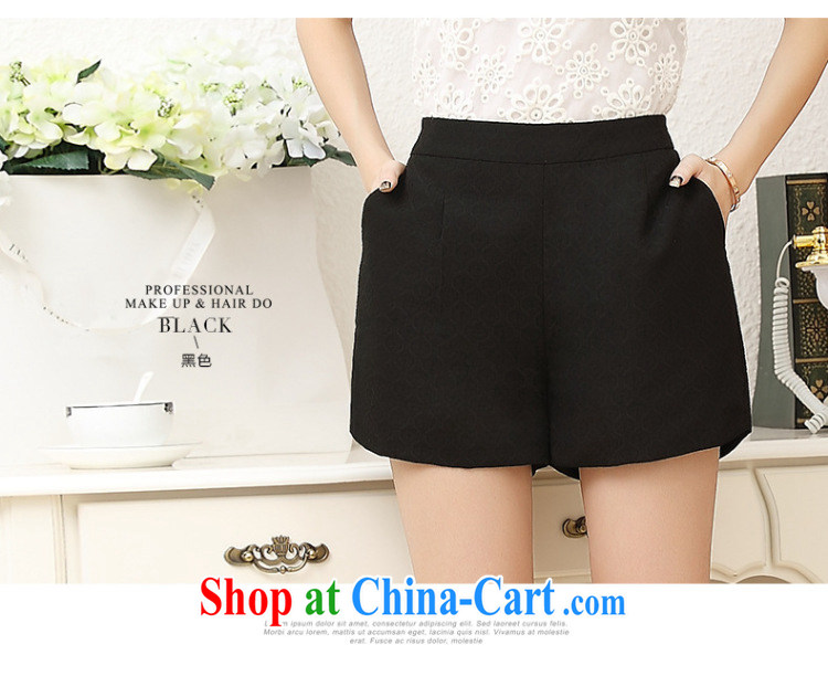 Morning would be 2015 summer Korean version of the new, thick mm stylish lounge stamp shorts 100 on board the code shorts girls and indeed intensify, solid color jacquard 3 pants black 5 XL pictures, price, brand platters! Elections are good character, the national distribution, so why buy now enjoy more preferential! Health