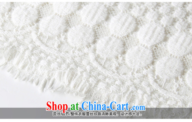 gel beads 2015 summer new, larger female increase the fat dress relaxed thick sister lace skirt plain white XXXXL pictures, price, brand platters! Elections are good character, the national distribution, so why buy now enjoy more preferential! Health
