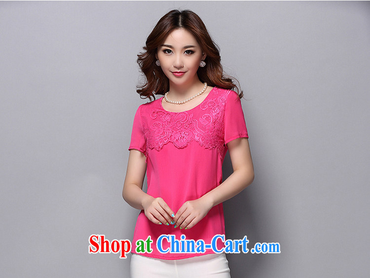 ZORMO 2015 summer new lace stitching short-sleeved larger snow woven shirts thick mm and indeed XL solid shirt by red 4 XL pictures, price, brand platters! Elections are good character, the national distribution, so why buy now enjoy more preferential! Health