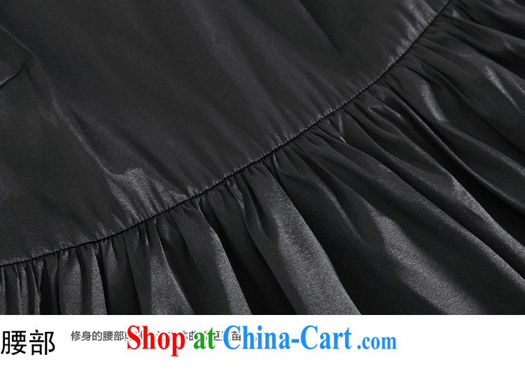 My dyeing clothing summer 2015 new, the United States and Europe, female thick mm zip 100 hem flouncing dress black 5 XL (170 - 185 ) jack pictures, price, brand platters! Elections are good character, the national distribution, so why buy now enjoy more preferential! Health