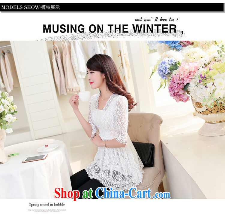 2015 new king size, female Jack 200 mm thick summer graphics thin thick sister and indeed intensify lace dress white 3XL pictures, price, brand platters! Elections are good character, the national distribution, so why buy now enjoy more preferential! Health