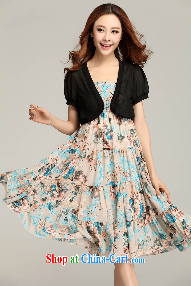 The Taliban, the Code women summer 2015 new Korean dresses and FAT and FAT sister graphics thin ice woven small jacket bohemian GALLUS DRESS beach skirt apricot 4 XL pictures, price, brand platters! Elections are good character, the national distribution, so why buy now enjoy more preferential! Health