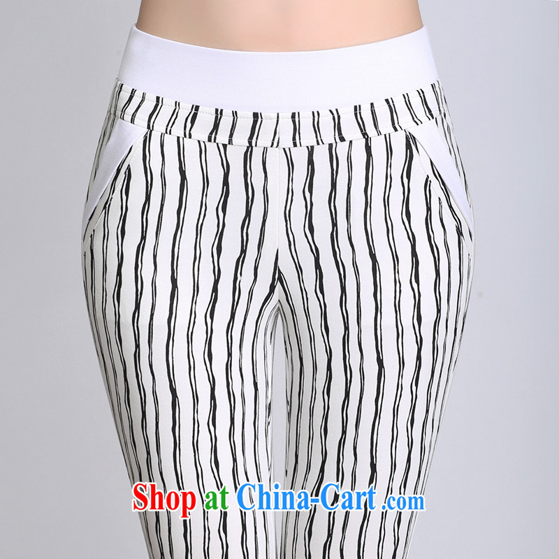 Population-hee , Anne mm thick summer larger female-abdominal video thin, high-waist stamp duty 9 solid pants and indeed increase code castor pants 20,055 dual stripes 30/2 XL, silk-hee , Connie, shopping on the Internet
