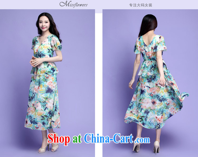 The Taliban, the Code's 2015 summer New, and indeed increase, Bohemia, snow-woven long skirt floral beach dress travel dresses snow woven long skirt green XXL pictures, price, brand platters! Elections are good character, the national distribution, so why buy now enjoy more preferential! Health