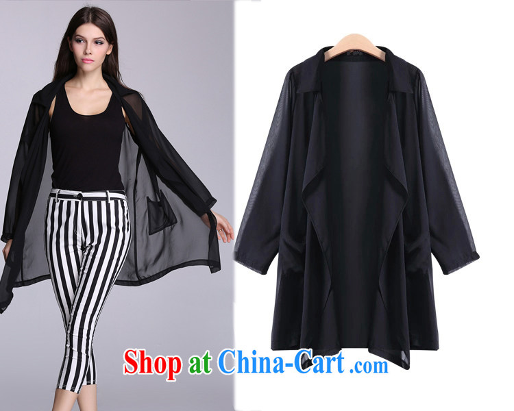 My dyeing clothing summer 2015 new, the United States and Europe, female Jack 220 mm thick loose video thin, long-T-shirt black 7XL (200 - 220 ) jack pictures, price, brand platters! Elections are good character, the national distribution, so why buy now enjoy more preferential! Health