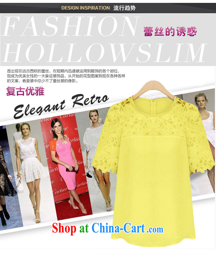 Mona, In 2014, the United States and Europe, female summer new thick mm courage empty short-sleeve snow woven shirts with lace shirt women 552 white XL pictures, price, brand platters! Elections are good character, the national distribution, so why buy now enjoy more preferential! Health