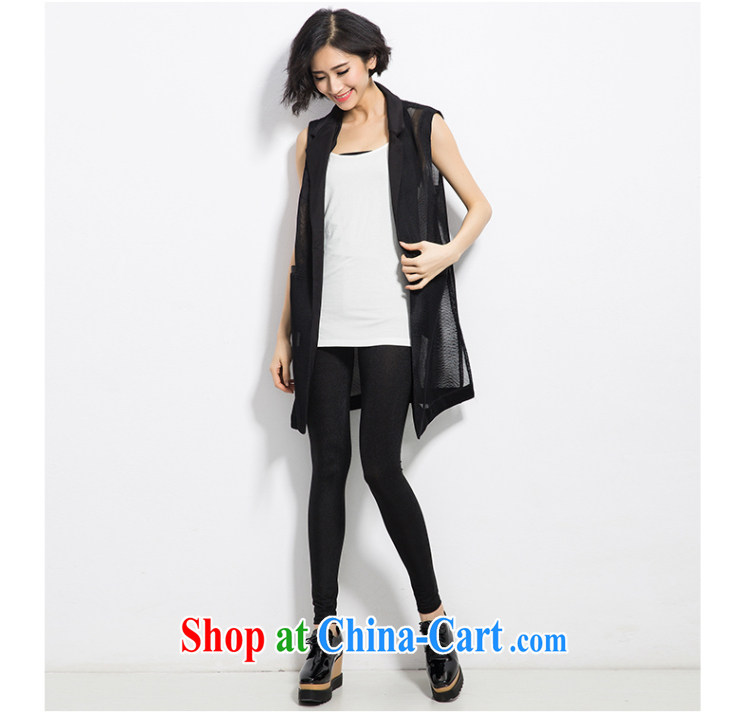 Eternal show Summer 2015 mm thick new, larger female fashion cool suits for graphics thin atmosphere cardigan small jacket black 3 XL pictures, price, brand platters! Elections are good character, the national distribution, so why buy now enjoy more preferential! Health