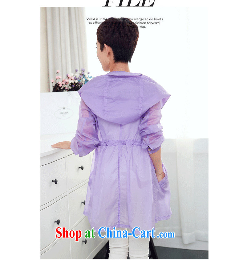 Toner mud snails 2015 anti-嗮 Yi, sunscreen and clothing sunscreen clothing female Korean long-sleeved, long, UV light and breathable waist purple XL pictures, price, brand platters! Elections are good character, the national distribution, so why buy now enjoy more preferential! Health