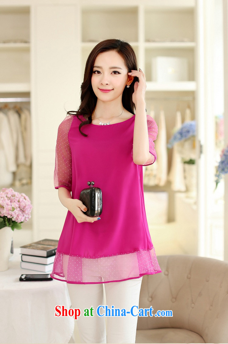 In short, would be of Korean Fresh Wave-stitching, long, snow-woven shirts summer 2015 new thick MM large, loose snow woven shirts female J 8137 by red 3 XL pictures, price, brand platters! Elections are good character, the national distribution, so why buy now enjoy more preferential! Health