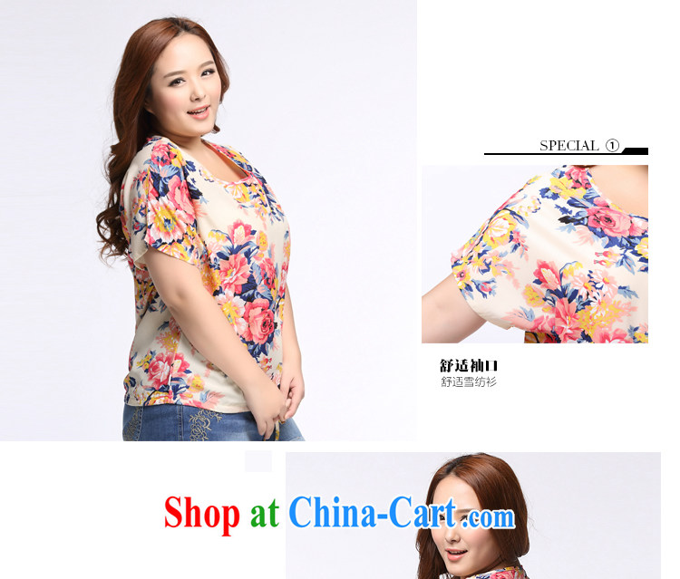 The mine-clearance, Mark 2015 summer new, thick mm maximum code female short-sleeved shirt T Korean beauty and indeed the snow woven shirts 1141 fancy XXXL (Recommendations of chest 126 cm left and right) pictures, price, brand platters! Elections are good character, the national distribution, so why buy now enjoy more preferential! Health