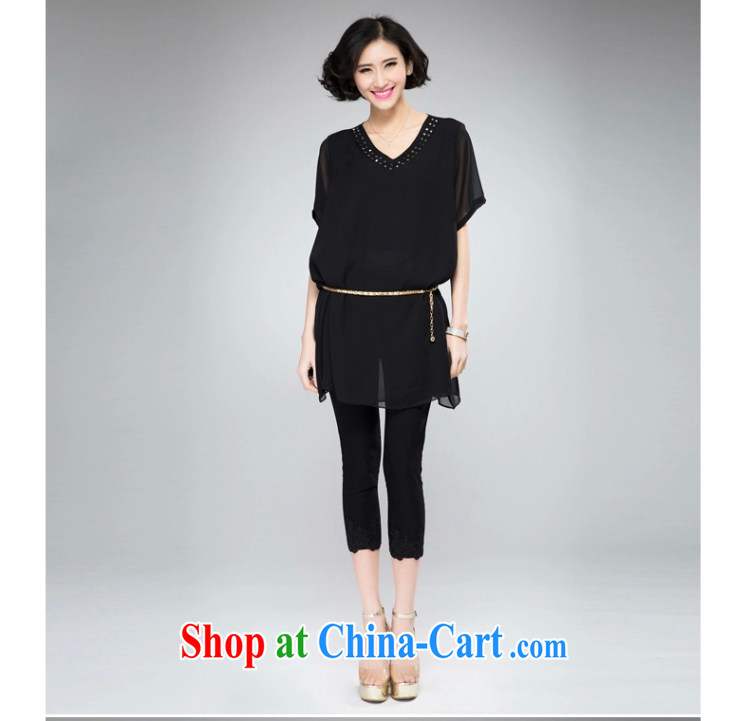 Coffee murmured the Code women 2015 summer new thick MM increase the fertilizer V collar hot drill snow woven graphics thin dresses black XXXL pictures, price, brand platters! Elections are good character, the national distribution, so why buy now enjoy more preferential! Health