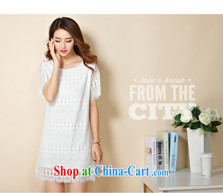 Athena Isabel Allende 2015 New, and indeed increase, fat, female summer Korean video thin, round-collar short-sleeve lace snow woven leave of two garment 1202 white 5 XL (160 - 175 ) jack pictures, price, brand platters! Elections are good character, the national distribution, so why buy now enjoy more preferential! Health