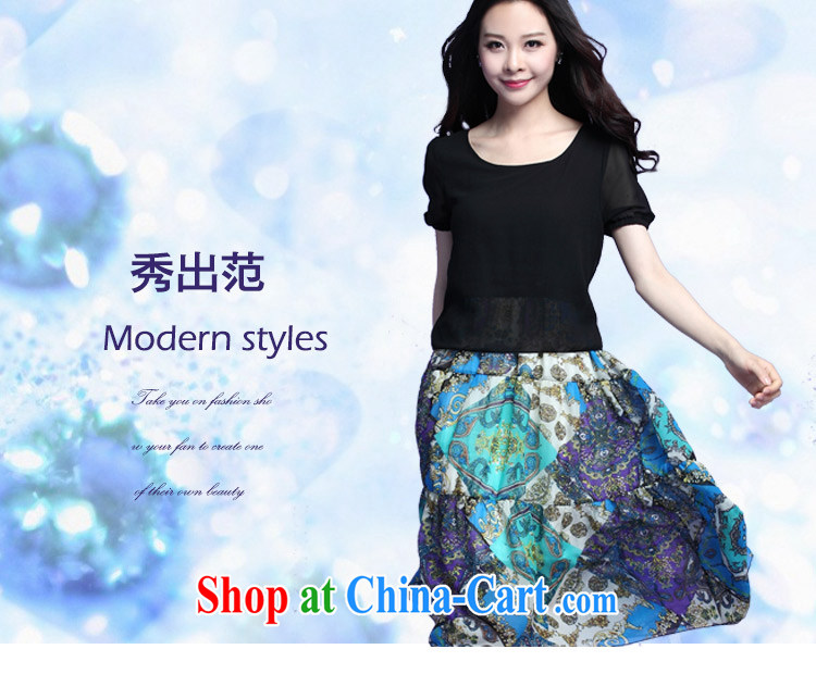 Optimize m Beauty Package Mail Delivery 2015 summer new leave two female temperament graphics thin short-sleeved snow woven dresses bohemian beach long skirt red 3XL pictures, price, brand platters! Elections are good character, the national distribution, so why buy now enjoy more preferential! Health