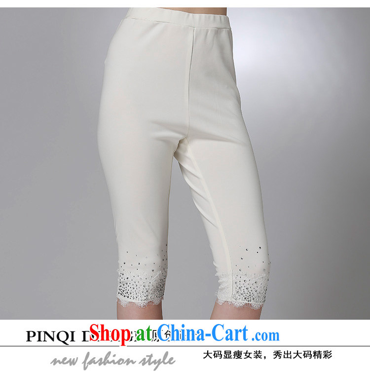 Elizabeth Quat-poetry summer 2015 new, the United States and Europe, female minimalist graphics thin pencil trousers 7 casual pants solid white 5 XL for 200 - 210 Jack pictures, price, brand platters! Elections are good character, the national distribution, so why buy now enjoy more preferential! Health