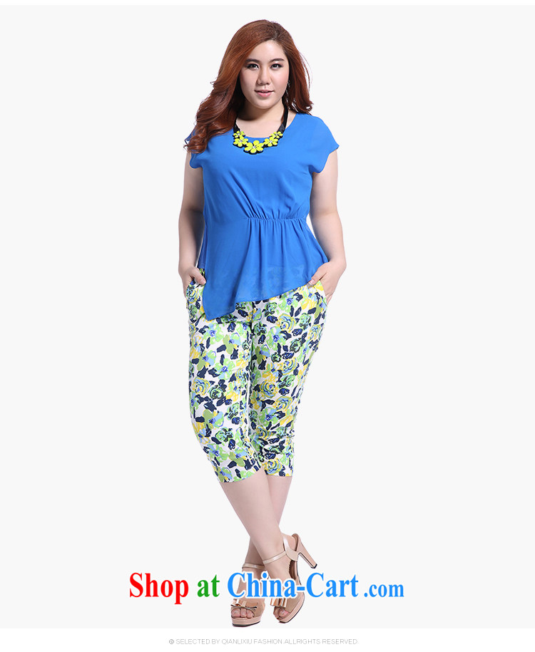 Slim LI Sau 2015 summer new, larger female decoration, bats short sleeve and snow-woven shirts shirt Q 5383 green 4 XL pictures, price, brand platters! Elections are good character, the national distribution, so why buy now enjoy more preferential! Health