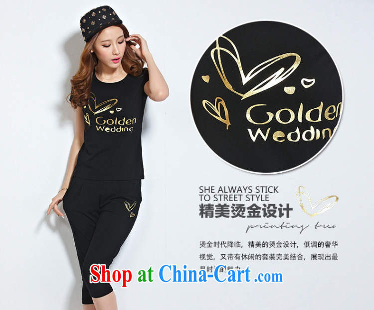 Morning would be 2015 summer new Korea and indeed XL cotton short-sleeved shirt T 7, trouser press, iron Kit mm thick collision color letter stamp leisure package Po large blue code 5 XL pictures, price, brand platters! Elections are good character, the national distribution, so why buy now enjoy more preferential! Health