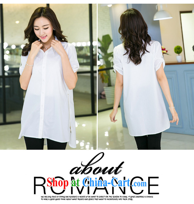 Good luck cracking the Code women mm thick graphics thin summer 2015 new Korean fashion 100 the ground is indeed more relaxed casual women blouses X 5259 white 3XL pictures, price, brand platters! Elections are good character, the national distribution, so why buy now enjoy more preferential! Health