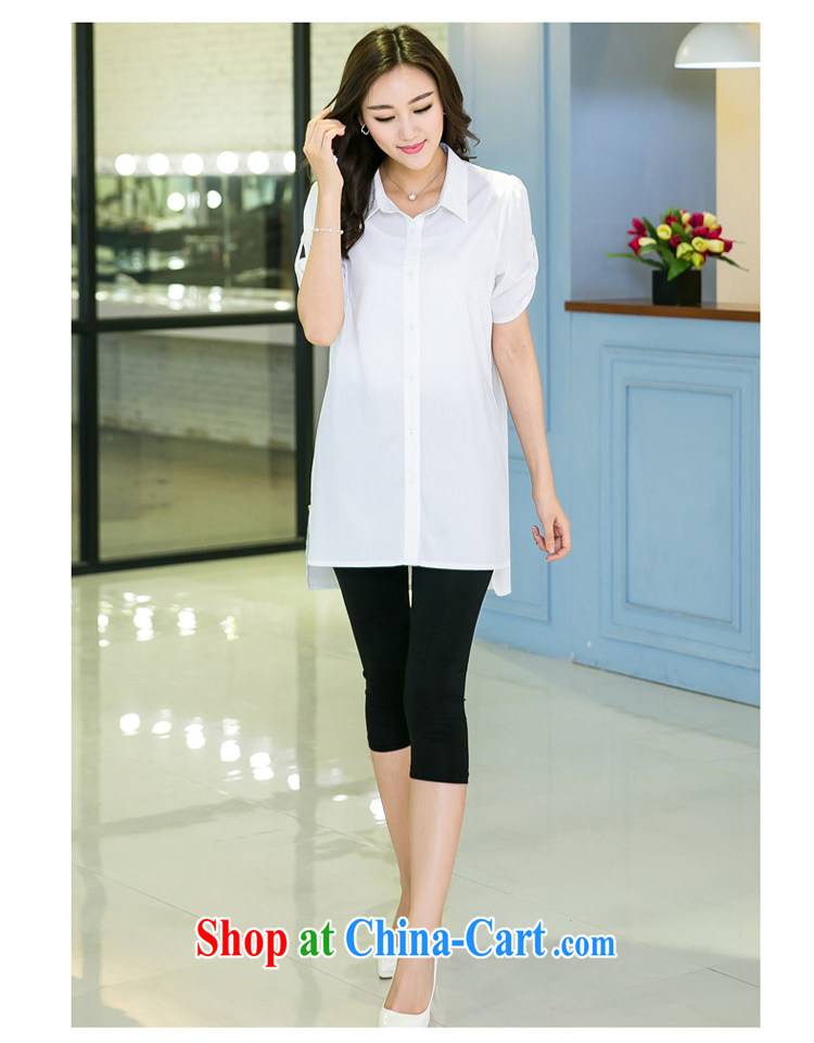 Good luck cracking the Code women mm thick graphics thin summer 2015 new Korean fashion 100 the ground is indeed more relaxed casual women blouses X 5259 white 3XL pictures, price, brand platters! Elections are good character, the national distribution, so why buy now enjoy more preferential! Health
