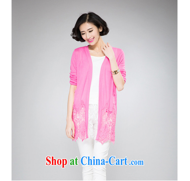 Eternal show 2015 summer new thick mm air-conditioning T-shirt large, female commercial heart lace stitching spring and summer 100 to the T-shirt small coat of pink 3 XL pictures, price, brand platters! Elections are good character, the national distribution, so why buy now enjoy more preferential! Health