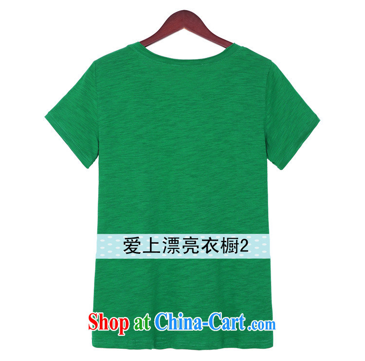 keun 苿 larger women video thin thick mm summer new stylish short-sleeve foreign trade and indeed increase shorts sportswear JW N 8636 233 photo color T-shirt + pants 4 XL pictures, price, brand platters! Elections are good character, the national distribution, so why buy now enjoy more preferential! Health