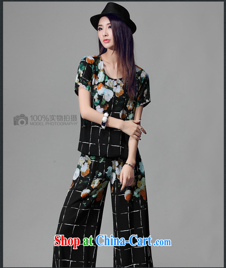 Van Gogh, The 2015 summer new retro big positioning the stamp duty code personality horn pant legs feature very casual relaxed package white XL pictures, price, brand platters! Elections are good character, the national distribution, so why buy now enjoy more preferential! Health