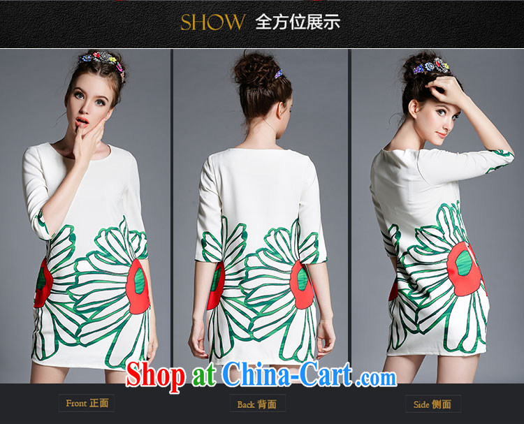 The silk, honey XL girls thick MM graphics thin 2015 summer stamp beauty dresses ZZ 1889 photo color 2XL (135 jack - 149 Jack through) pictures, price, brand platters! Elections are good character, the national distribution, so why buy now enjoy more preferential! Health