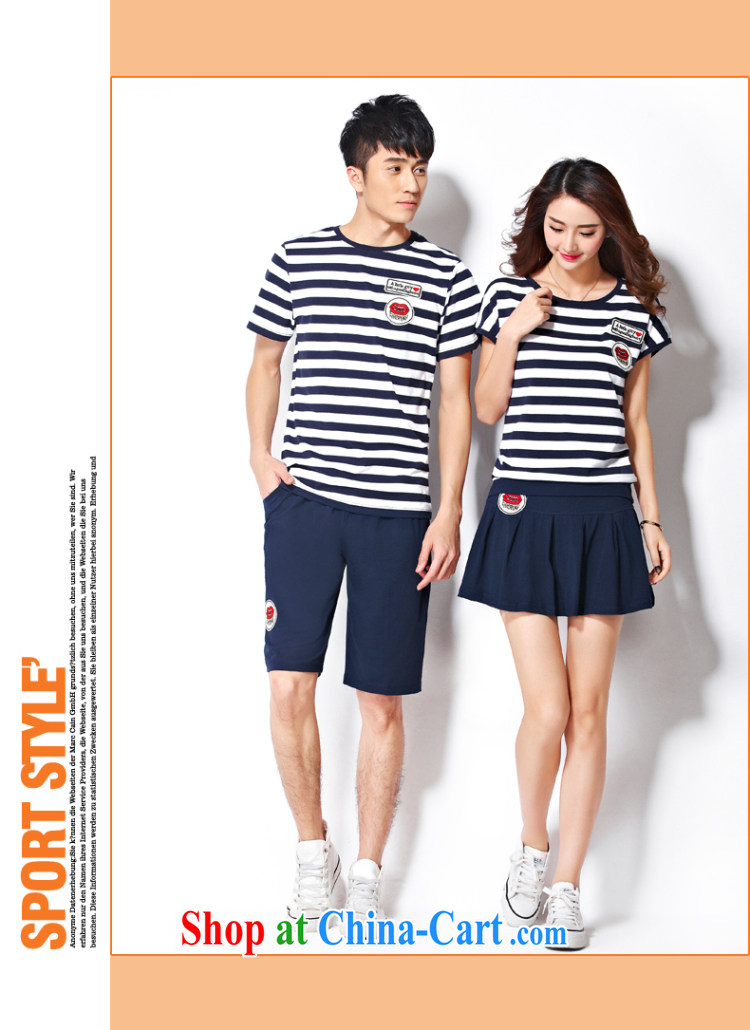 Blue Fox summer new sportswear men and women with short-sleeved shorts streaks couples with casual wear two-piece basketball Kit, Kit blue 3 XL men pictures, price, brand platters! Elections are good character, the national distribution, so why buy now enjoy more preferential! Health