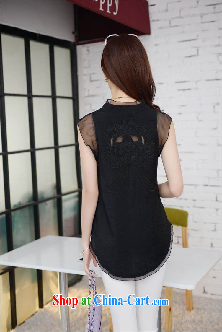 Fellow Countrymen, Diana 2015 summer new, larger female graphics thin short-sleeve long T-shirt RGD 8127 black XL pictures, price, brand platters! Elections are good character, the national distribution, so why buy now enjoy more preferential! Health