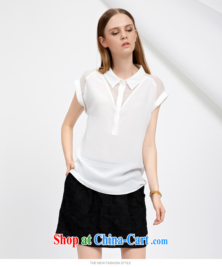 cheer for the code female thick MM summer new Korean version the 100 ground graphics thin mask poverty short-sleeved white shirt 2767 white 2XL pictures, price, brand platters! Elections are good character, the national distribution, so why buy now enjoy more preferential! Health