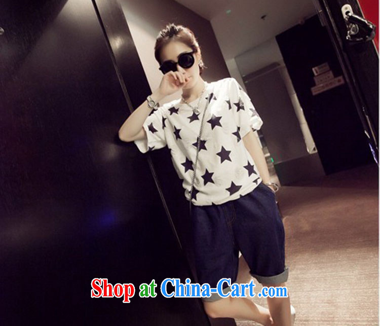 He thanked the fat increase, female Korean video thin thick sister summer double linen T shirt large white code XXL pictures, price, brand platters! Elections are good character, the national distribution, so why buy now enjoy more preferential! Health