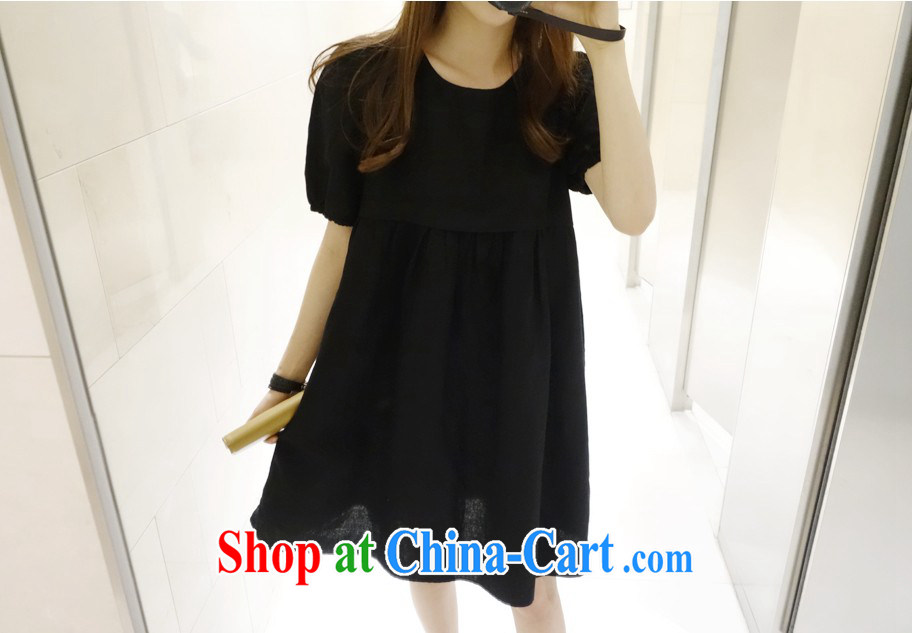 Anna and larger thick MM cotton the pregnant women dresses summer linen doll clothes the skirt is loose version dress card its color XXL pictures, price, brand platters! Elections are good character, the national distribution, so why buy now enjoy more preferential! Health