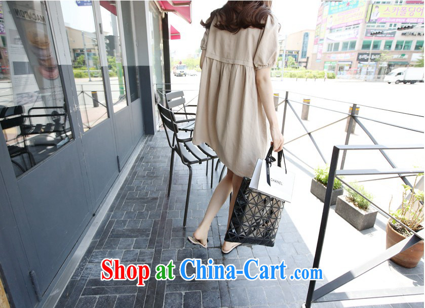 Anna and larger thick MM cotton the pregnant women dresses summer linen doll clothes the skirt is loose version dress card its color XXL pictures, price, brand platters! Elections are good character, the national distribution, so why buy now enjoy more preferential! Health