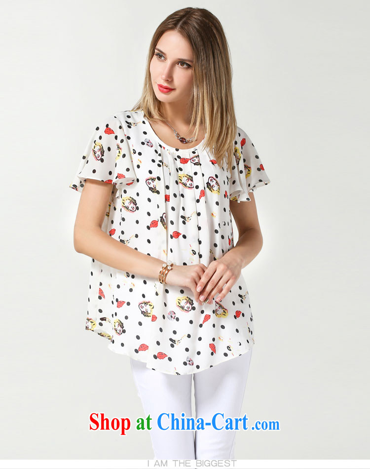 United States, would the Code women 2015 summer new thick mm loose video thin short-sleeved stamp T-shirt and indeed XL snow woven shirts N 3617 white XXXL pictures, price, brand platters! Elections are good character, the national distribution, so why buy now enjoy more preferential! Health